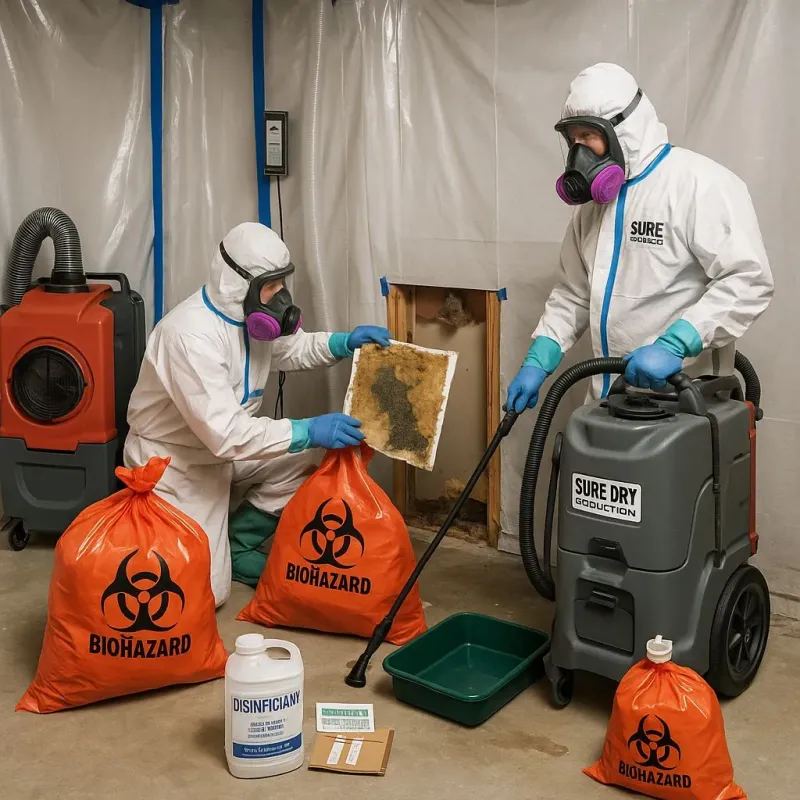 Contaminated Water Handling Protocols process in North Tonawanda, NY